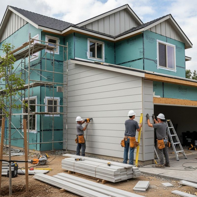 Insulated Siding Installation